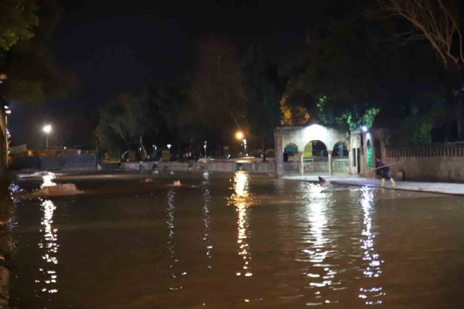 Balıklıgöl suyu normale dönüyor Balıklıgöl suyu normale dönüyor