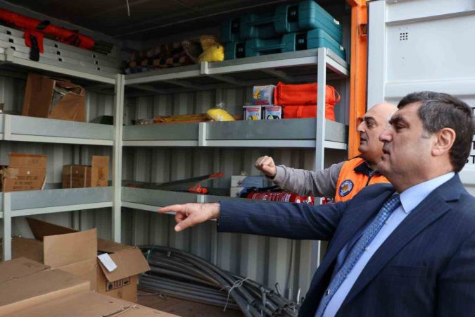Sultanbeyli’de afet istasyonları kuruldu Sultanbeyli’de afet istasyonları kuruldu