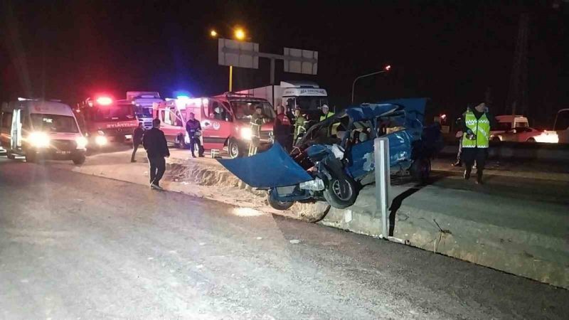 Uşak'taki kazada Muhammet Ali Kervan hayatını kaybetti Uşak'taki kazada Muhammet Ali Kervan hayatını kaybetti