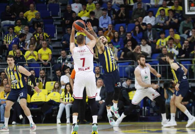 THY Euroleague: Fenerbahçe Beko: 75 - Emporio Armani Milan: 82 THY Euroleague: Fenerbahçe Beko: 75 - Emporio Armani Milan: 82