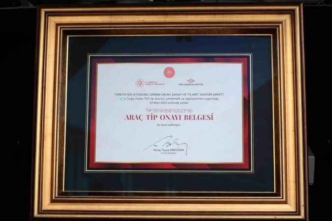 Togg, seri üretim öncesi AB mevzuatıyla uyumlu 41 testten geçti Togg, seri üretim öncesi AB mevzuatıyla uyumlu 41 testten geçti