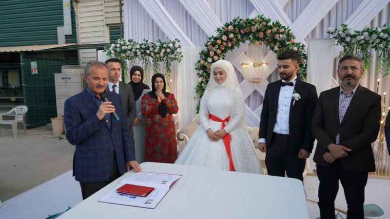 TOGG gelin arabası oldu TOGG gelin arabası oldu