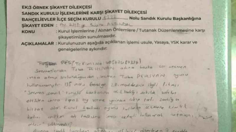 Oy kullanabilmek için saatlerce mücadele etti Oy kullanabilmek için saatlerce mücadele etti