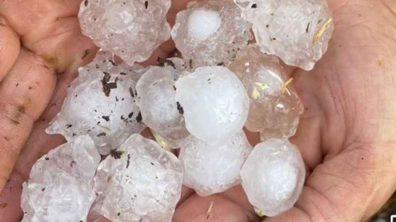 Kastamonu’da ceviz büyüklüğünde dolu yağdı Kastamonu’da ceviz büyüklüğünde dolu yağdı