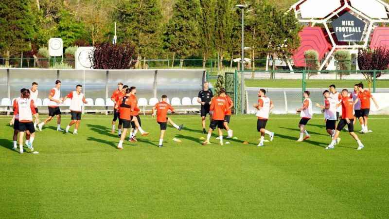 Milliler, Ermenistan maçı hazırlıklarını sürdürdü Milliler, Ermenistan maçı hazırlıklarını sürdürdü