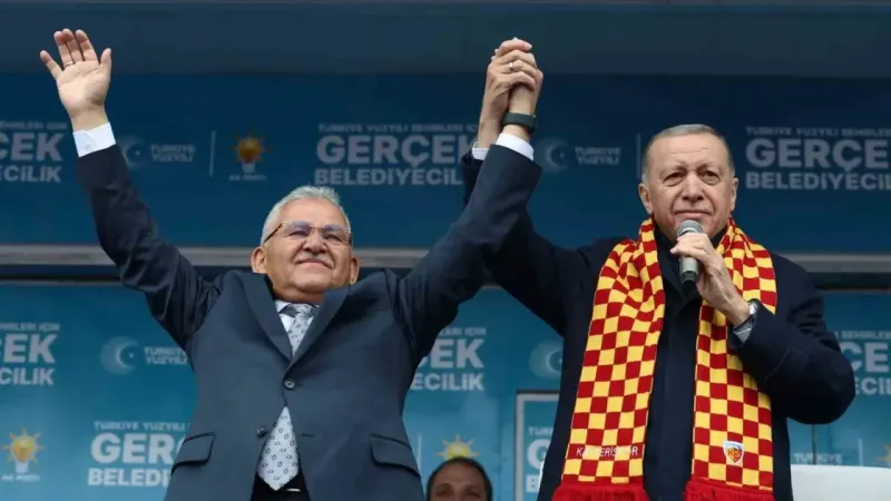 Kayseri’yi ’Cumhurbaşkanı’ heyecanı sardı Kayseri’yi ’Cumhurbaşkanı’ heyecanı sardı