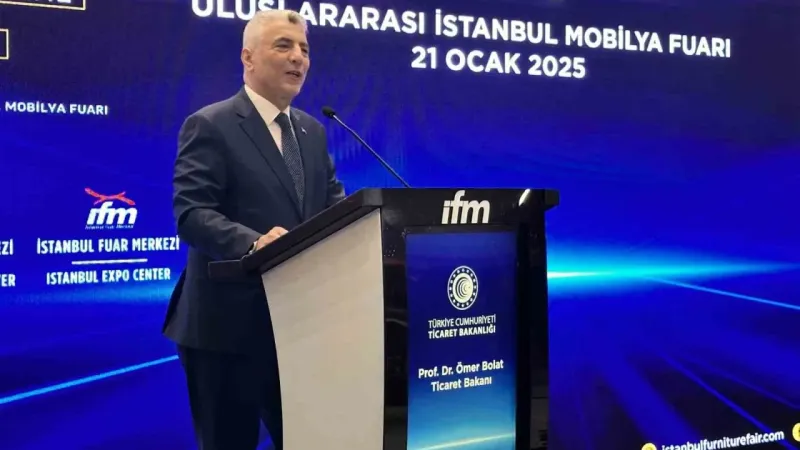 Ticaret Bakanı Ömer Bolat: ‘‘Mobilya ihracatı 4,5 milyar dolara ulaştı’’ Ticaret Bakanı Ömer Bolat: ‘‘Mobilya ihracatı 4,5 milyar dolara ulaştı’’