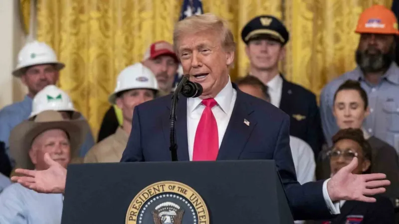 Trump: "Çin ile ticaret anlaşması imzaladık" Trump: "Çin ile ticaret anlaşması imzaladık"