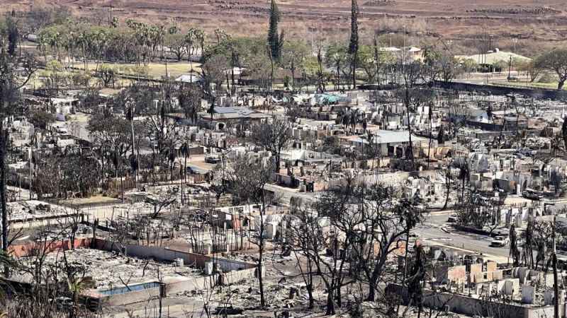 Hawaii’de can kaybı 93’e yükseldi Hawaii’de can kaybı 93’e yükseldi