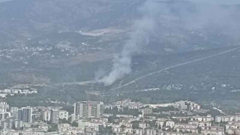 İzmir'de ikinci orman yangını kontrol altında İzmir'de ikinci orman yangını kontrol altında