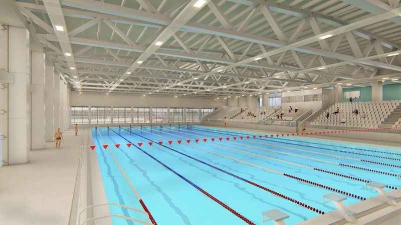 İzmir’in olimpik yüzme havuzu 2024’ün sonuna hazır İzmir’in olimpik yüzme havuzu 2024’ün sonuna hazır