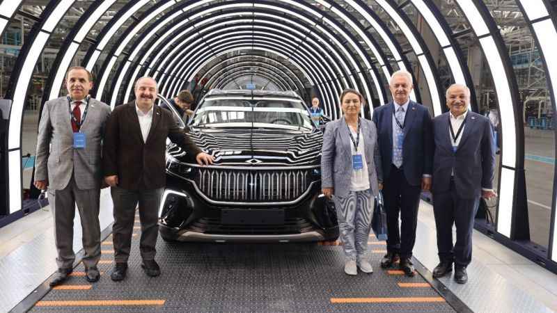 Togg Fabrikası’nda bir ilk Togg Fabrikası’nda bir ilk