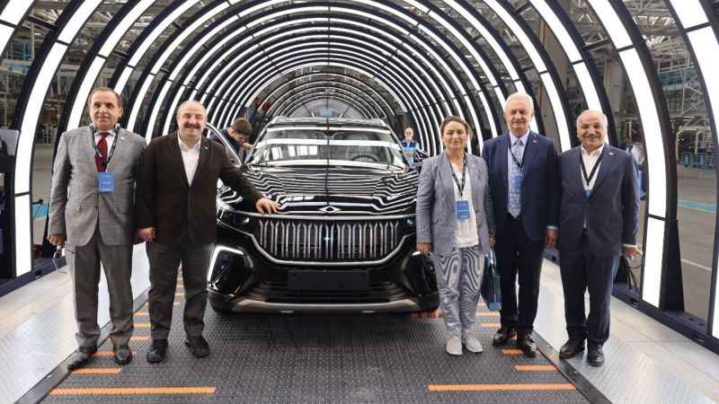 Togg Fabrikası’nda bir ilk Togg Fabrikası’nda bir ilk