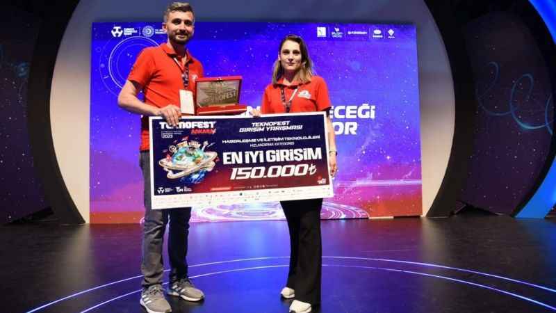 TEKNOFEST’te birinci olan projelerini anlattılar TEKNOFEST’te birinci olan projelerini anlattılar