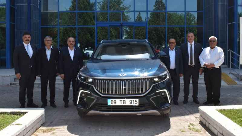 Aydın Ticaret Borsası, TOGG’u teslim aldı Aydın Ticaret Borsası, TOGG’u teslim aldı