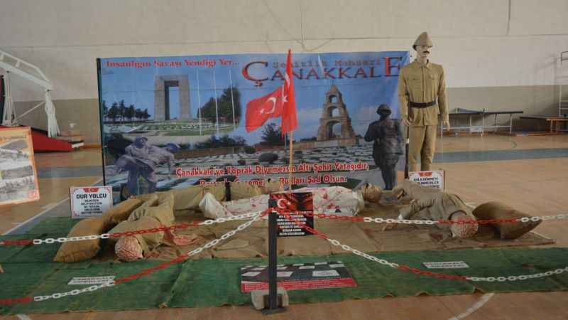 Ünye'de 'Çanakkale 1915 Gezici Müzesi' açıldı Ünye'de 'Çanakkale 1915 Gezici Müzesi' açıldı