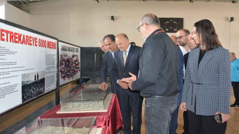 Ünye'de 'Çanakkale 1915 Gezici Müzesi' açıldı Ünye'de 'Çanakkale 1915 Gezici Müzesi' açıldı