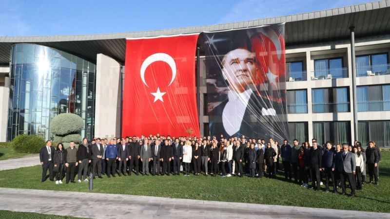 TFF'den 10 Kasım Atatürk'ü anma töreni  TFF'den 10 Kasım Atatürk'ü anma töreni