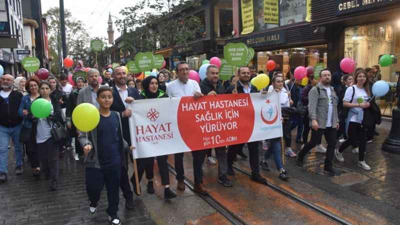 Diyabete dikkat çekmek için yürüdüler