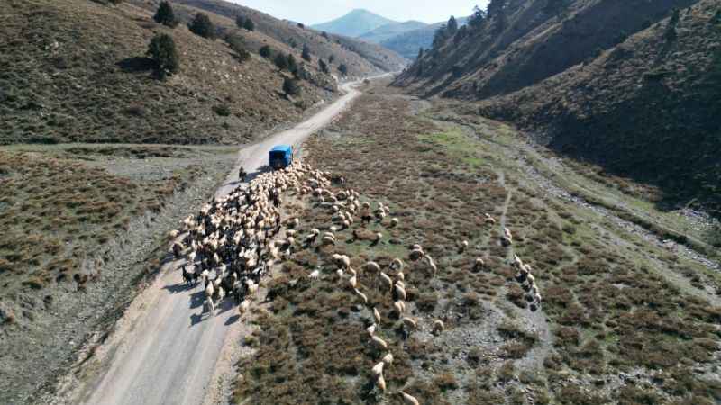 Konargöçerlerin kış öncesi zorlu göçü başladı Konargöçerlerin kış öncesi zorlu göçü başladı