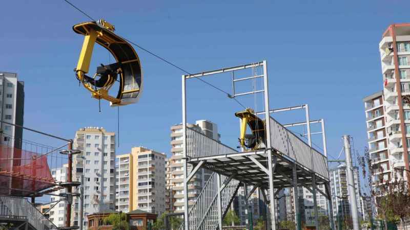 Sarıçam'lılara teleferik ve zıpzıp eğlencesi geliyor Sarıçam'lılara teleferik ve zıpzıp eğlencesi geliyor