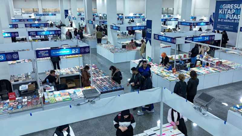 Giresun, 4. Kitap Fuarı'na ev sahipliği yapıyor Giresun, 4. Kitap Fuarı'na ev sahipliği yapıyor