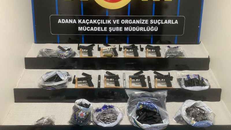 Silah üretimi yapılan iki eve baskın Silah üretimi yapılan iki eve baskın