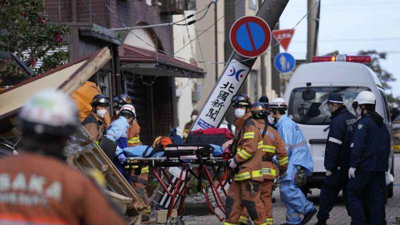 Japonya depreminde ölü sayısı artıyor Japonya depreminde ölü sayısı artıyor