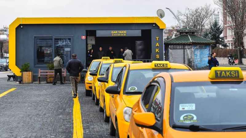 Ankara'da taksi durakları yenileniyor Ankara'da taksi durakları yenileniyor