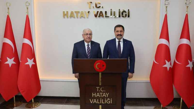 Bakan Güler, Hatay’da  Bakan Güler, Hatay’da