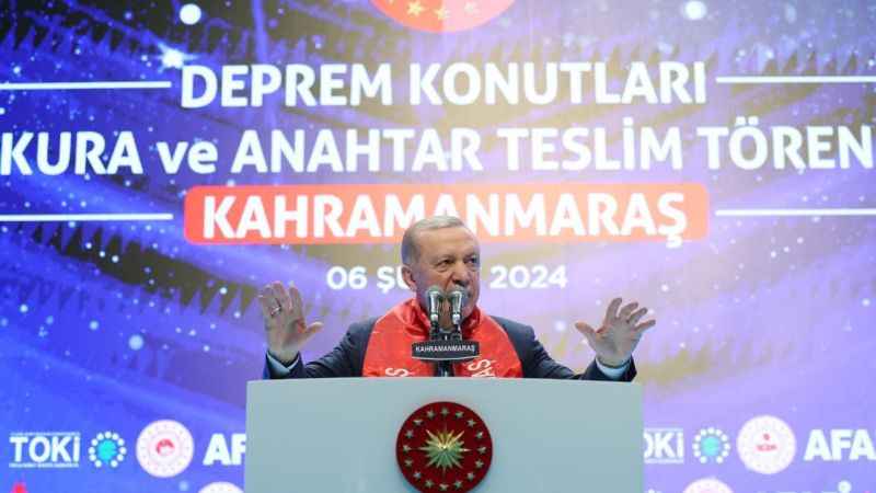 Cumhurbaşkanı Erdoğan: “Yıl sonuna kadar 200 bin konut teslim edeceğiz”