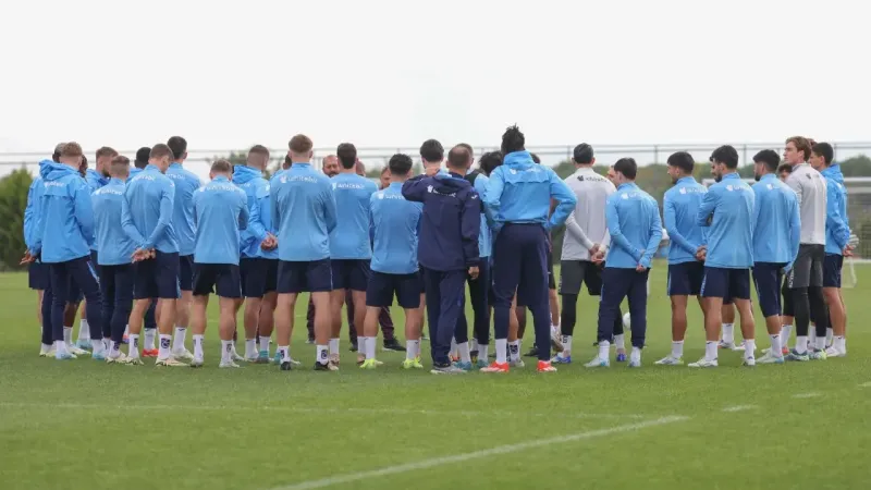 Trabzonspor'da, Fenerbahçe maçı öncesi derin sessizlik hakim Trabzonspor'da, Fenerbahçe maçı öncesi derin sessizlik hakim