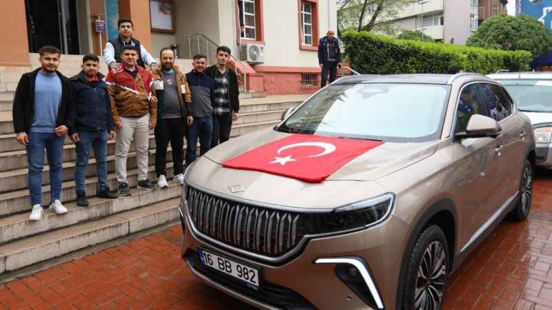 TOGG asker uğurladı TOGG asker uğurladı