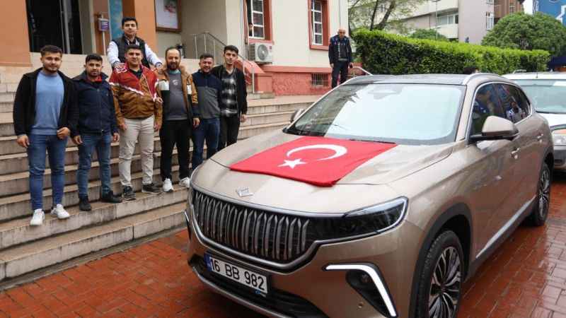 TOGG asker uğurladı TOGG asker uğurladı