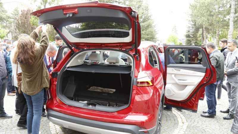 TOGG, Çorum Müzesi'nde görücüye çıktı TOGG, Çorum Müzesi'nde görücüye çıktı