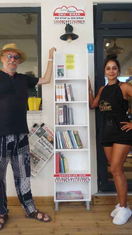 Marmaris'te 'Oku-Bırak Projesi' başladı Marmaris'te 'Oku-Bırak Projesi' başladı