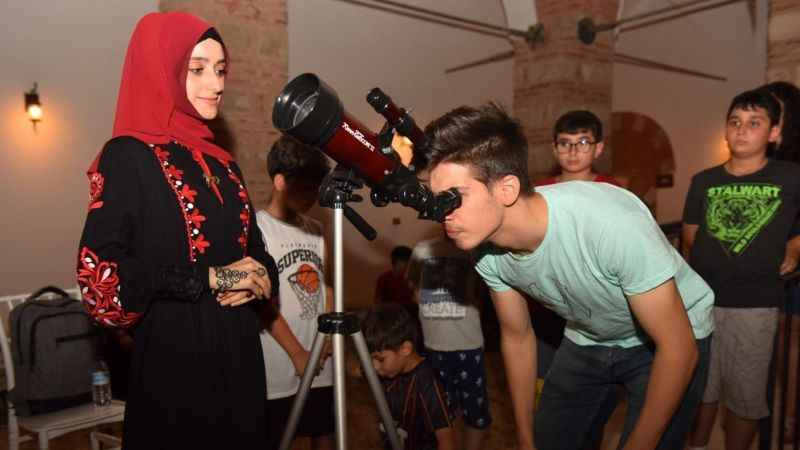 Yıldırım’da gökyüzüne keyifli yolculuk Yıldırım’da gökyüzüne keyifli yolculuk