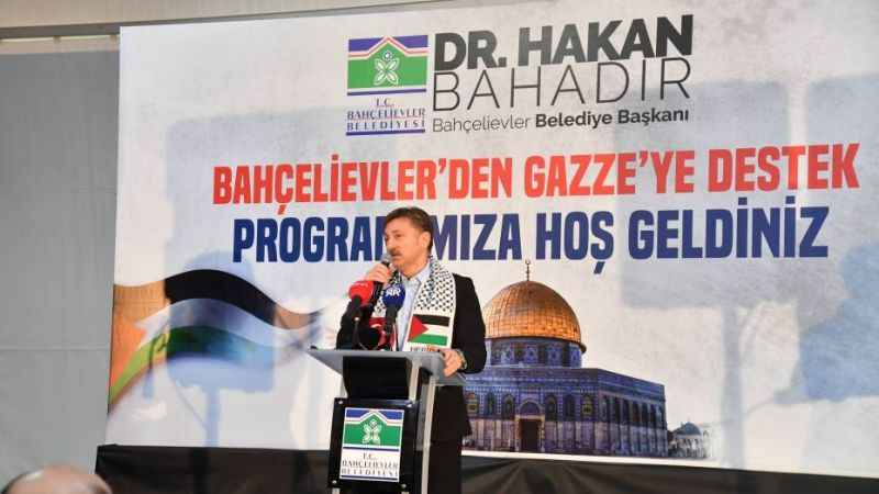 Bahçelievler Belediyesi'nden "Gazze Dayanışma Çadırı" Bahçelievler Belediyesi'nden "Gazze Dayanışma Çadırı"