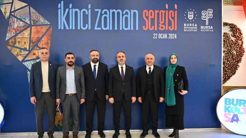 Bursa'da "İkinci Zaman" Sergisi açıldı Bursa'da "İkinci Zaman" Sergisi açıldı
