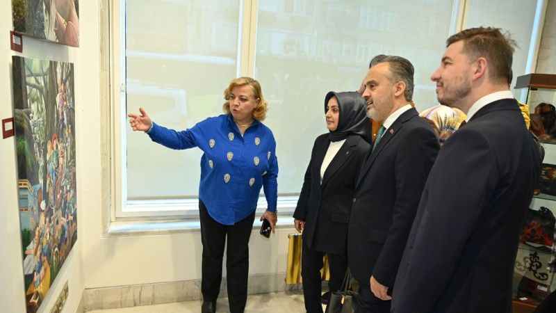 Geleneksel el sanatları sergisi sanatseverleri ağırladı Geleneksel el sanatları sergisi sanatseverleri ağırladı