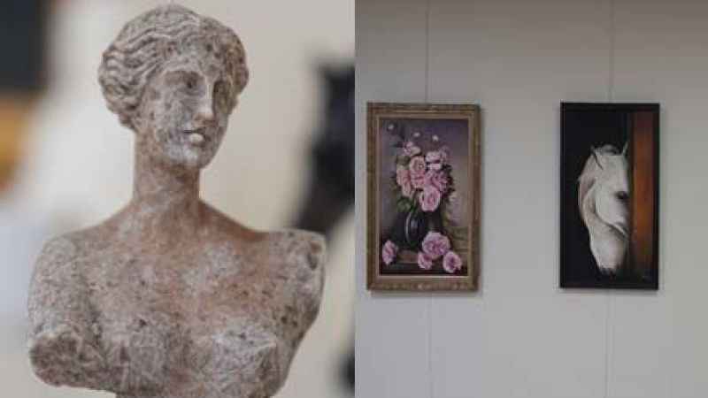 Reyhan Bozacı'nın Karma Sergisi 'Zemheride' açıldı Reyhan Bozacı'nın Karma Sergisi 'Zemheride' açıldı