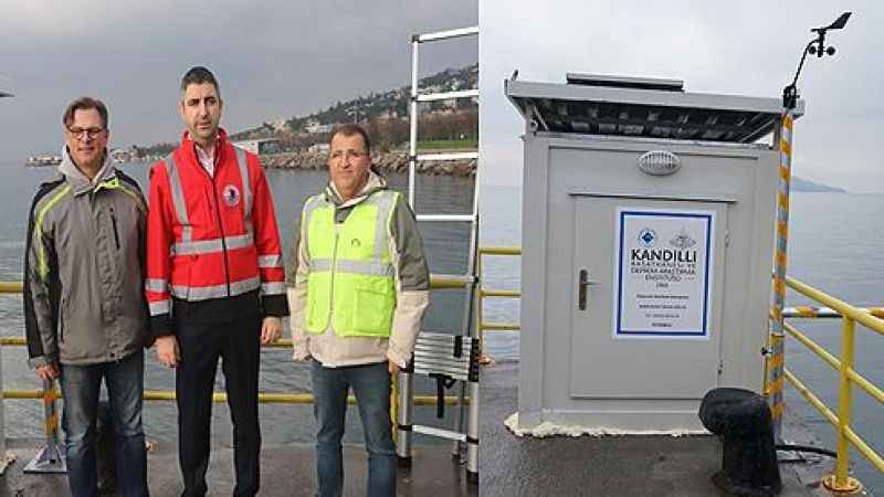 Kartal'da tsunami erken uyarı istasyonu kuruldu Kartal'da tsunami erken uyarı istasyonu kuruldu