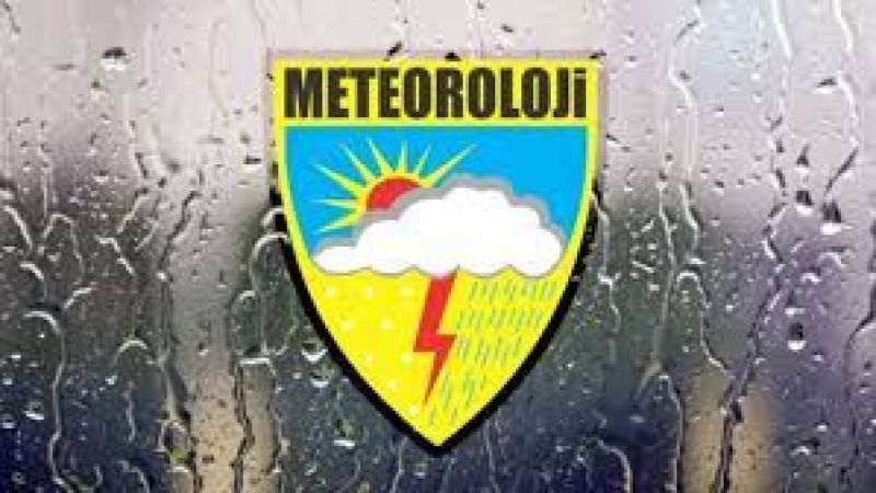 Meteoroloji kuvvetli yağış uyarısı yaptı Meteoroloji kuvvetli yağış uyarısı yaptı