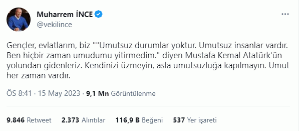 Umutsuzluğa kapılmayın Umutsuzluğa kapılmayın