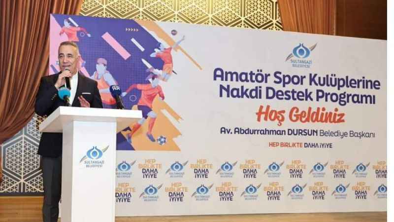 Sultangazi'de amatör spor kulüplerine 2 Milyon TL destek Sultangazi'de amatör spor kulüplerine 2 Milyon TL destek