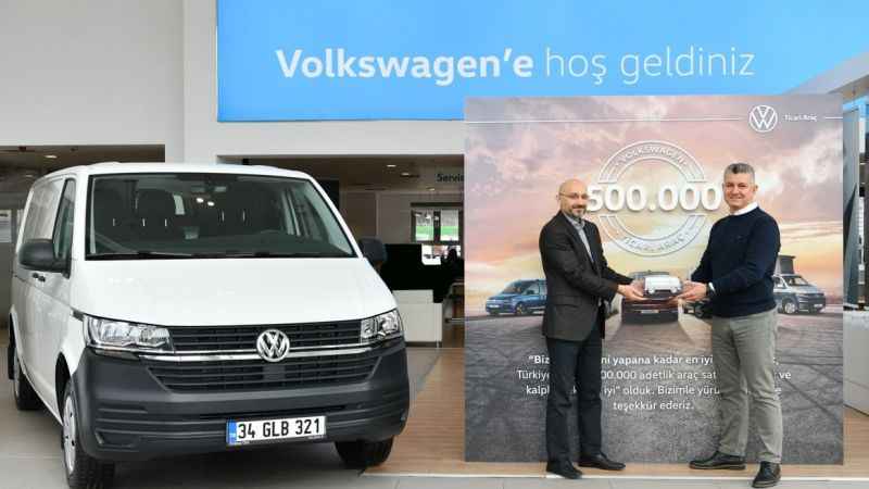 Volkswagen 500 bininci ticari aracı sattı Volkswagen 500 bininci ticari aracı sattı