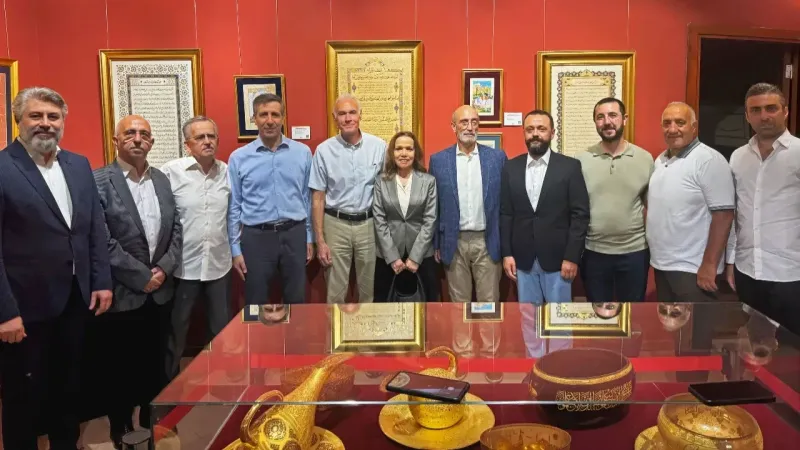 Türkiye Milli Kültür Vakfı’na Tebrik Ziyareti Türkiye Milli Kültür Vakfı’na Tebrik Ziyareti