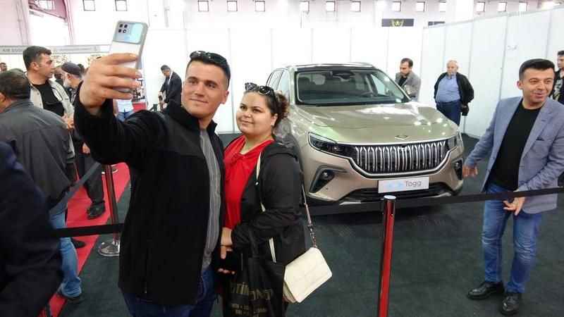Yerli otomobil Togg Yozgat’ta da büyük ilgi gördü Yerli otomobil Togg Yozgat’ta da büyük ilgi gördü