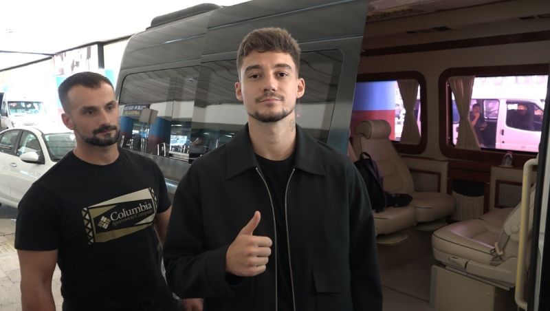 Trabzonspor, Ernest Muçi’yi Trabzon’a Getirdi