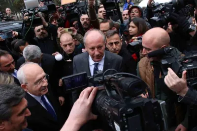 CHP lideri Kılıçdaroğlu, Muharrem İnce ile görüştü